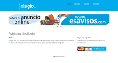 Desktop Screenshot of esavisos.com